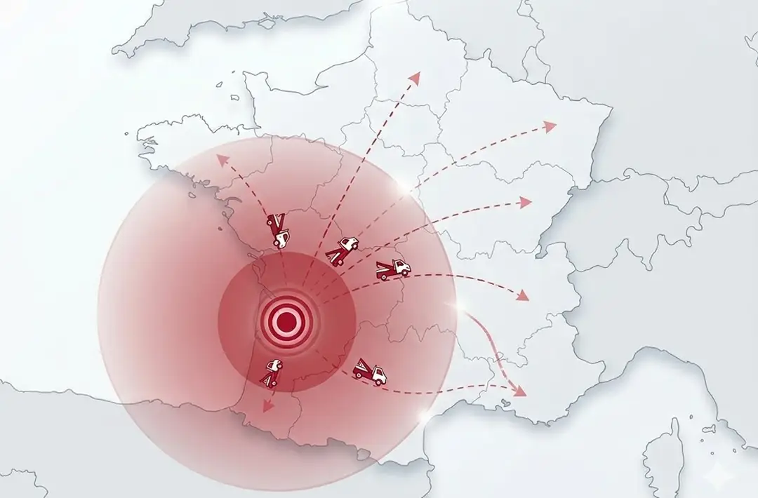 Service de convoyage de véhicules depuis Bordeaux vers toute la France et l'Europe